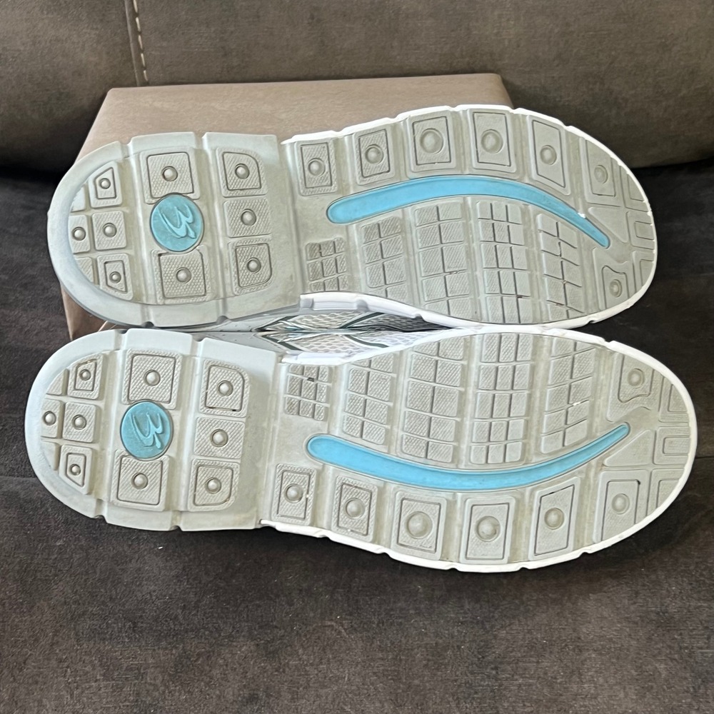 Gravity Defyer G-Defy Women's Size 10‎ White Blue Athletic Shoes EUC - Picture 6 of 8